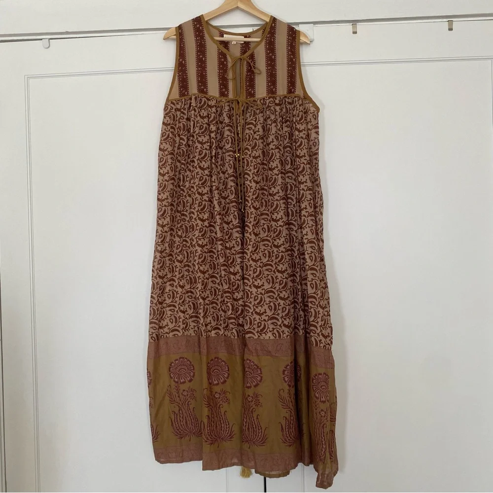 Daughters of India Aahna Dress ~ Walnut - Picture 8 of 11